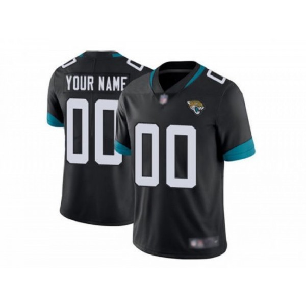 Jacksonville Jaguars #00 Black Vapor Limited Custom Jersey