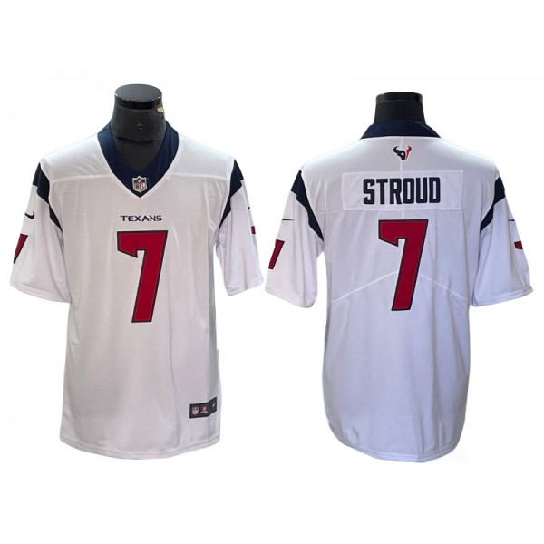 Houston Texans #7 C.J. Stroud White Vapor Limited Jersey