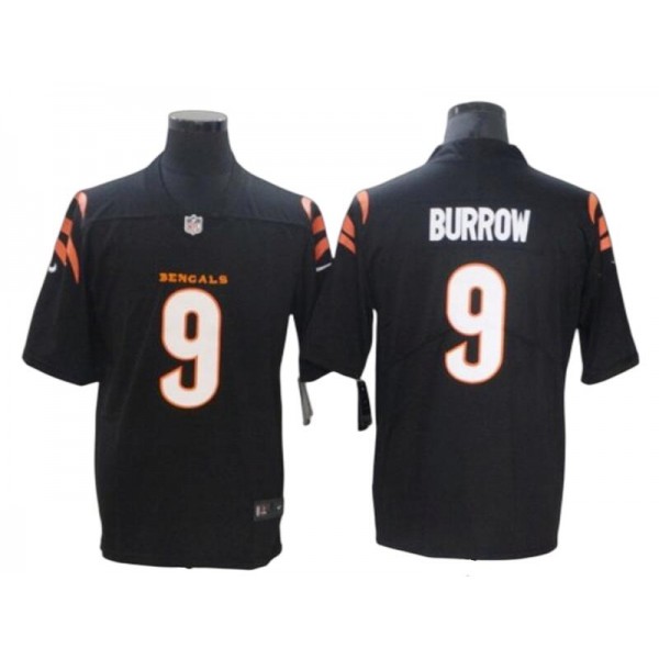 Cincinnati Bengals #9 Joe Burrow Black Vapor Limited Jersey