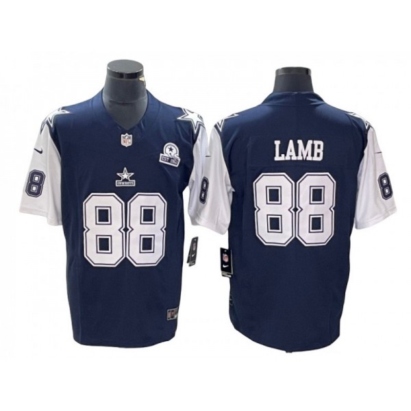 Dallas Cowboys #88 CeeDee Lamb Navy Classic Vapor F.U.S.E. Limited Jersey