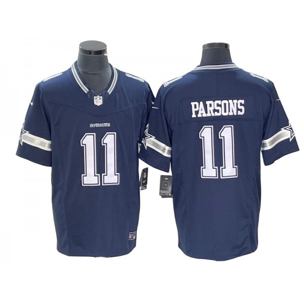 Dallas Cowboys #11 Micah Parsons Navy Vapor F.U.S.E. Limited Jersey