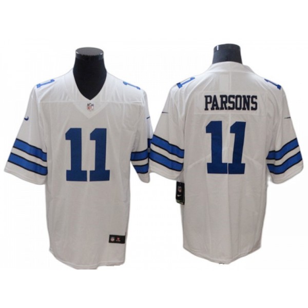 Dallas Cowboys #11 Micah Parsons White Vapor Limited Jersey