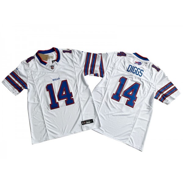 Buffalo Bills #14 Stefon Diggs White Vapor F.U.S.E. Limited Jersey