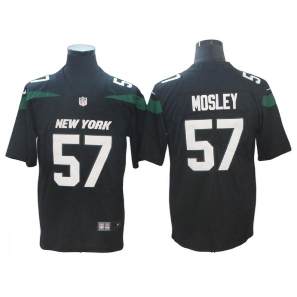 New York Jets #57 C.J. Mosley Black Vapor Limited Jersey