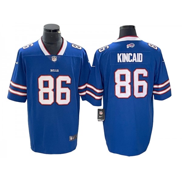 Buffalo Bills #86 Dalton Kincaid Blue Vapor Limited Jersey