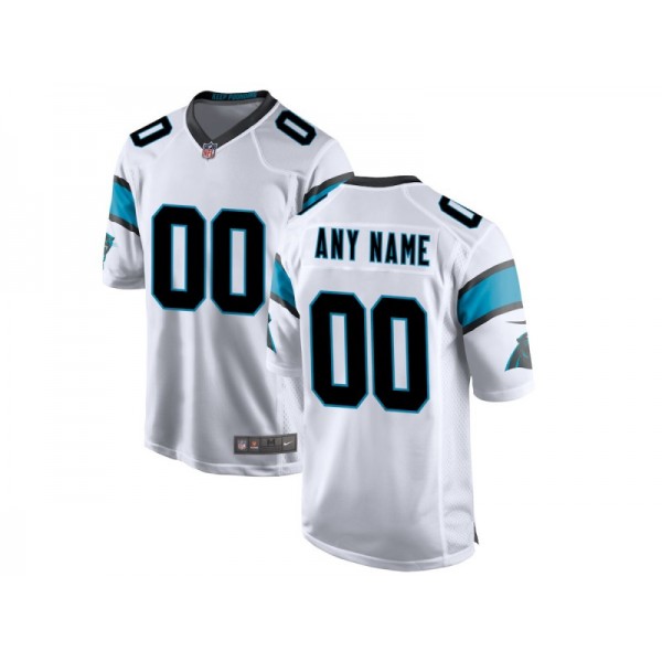 Carolina Panthers #00 White Vapor Limited Custom Jersey