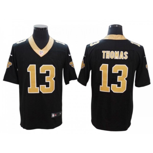 New Orleans Saints #13 Michael Thomas Black Vapor Limited Jersey