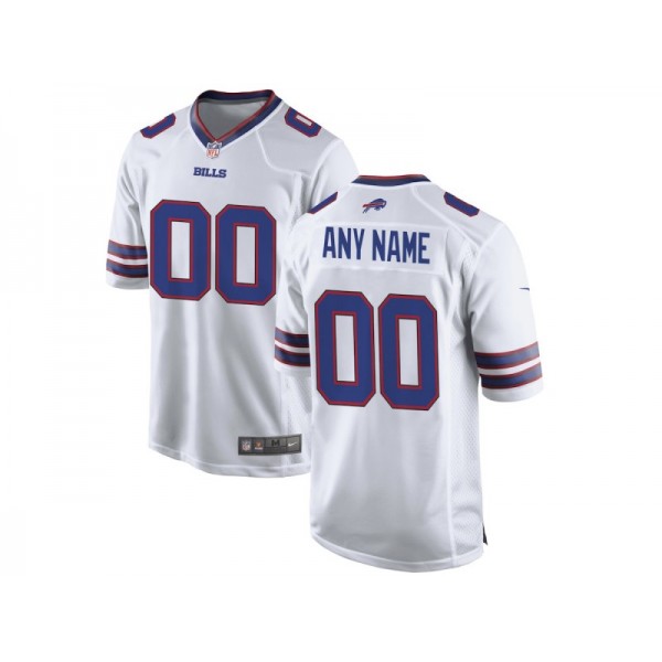 Buffalo Bills #00 White Vapor Limited Custom Jersey