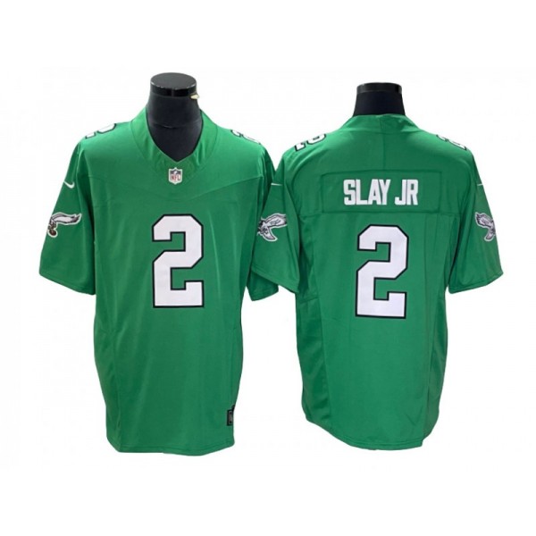 Philadelphia Eagles #2 Darius Slay Jr Kelly Green Alternate Vapor F.U.S.E. Limited Jersey