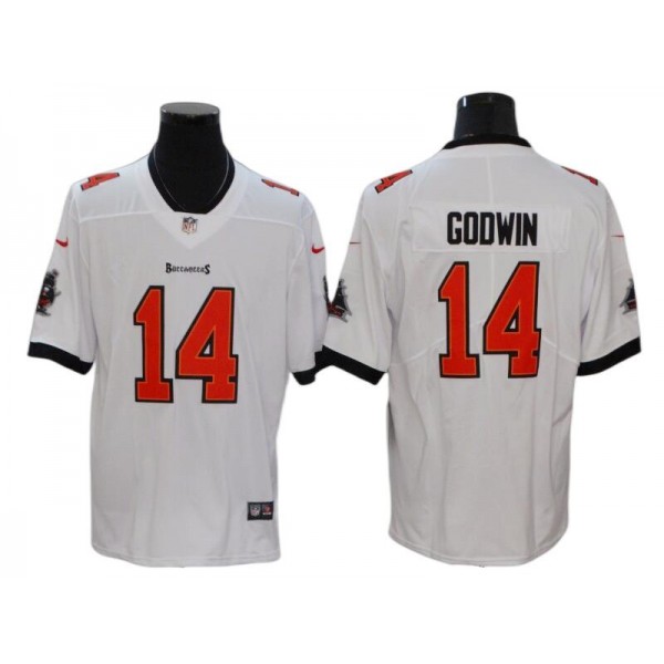 Tampa Bay Buccaneers #14 Chris Godwin White Vapor Limited Jersey