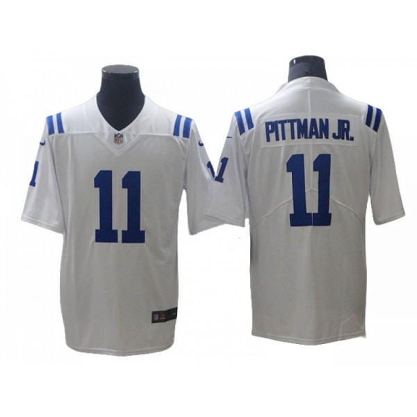 Indianapolis Colts #11 Michael Pittman Jr. White Vapor Limited Jersey