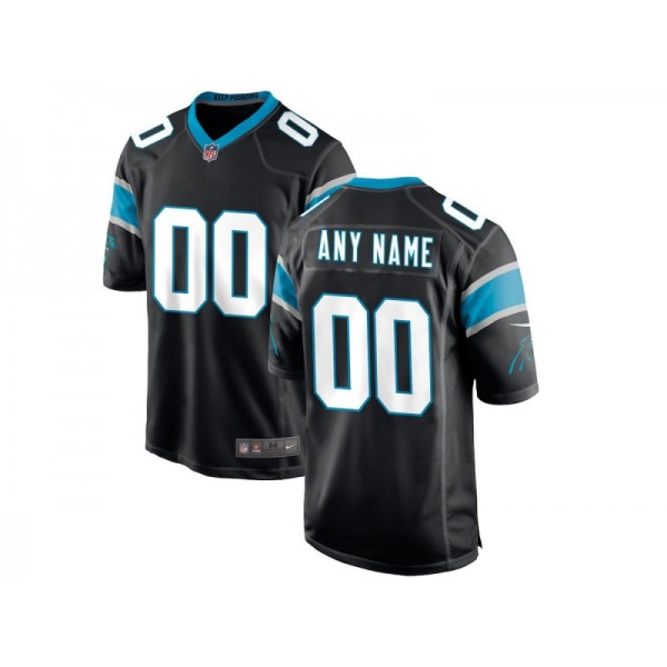 Carolina Panthers #00 Black Vapor Limited Custom Jersey