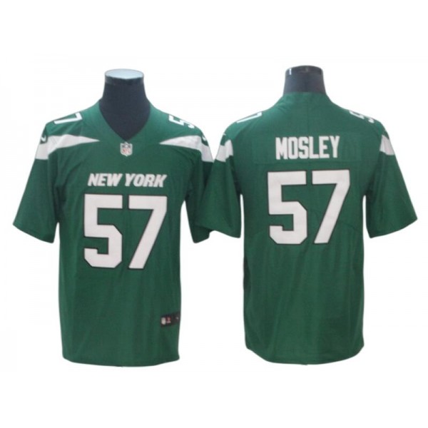 New York Jets #57 C.J. Mosley Green Vapor Limited Jersey