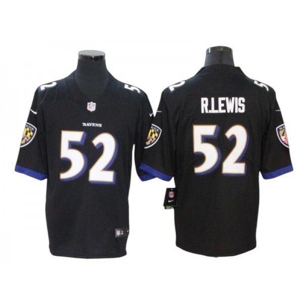 Baltimore Ravens #52 Ray Lewis Black Vapor Limited Jersey