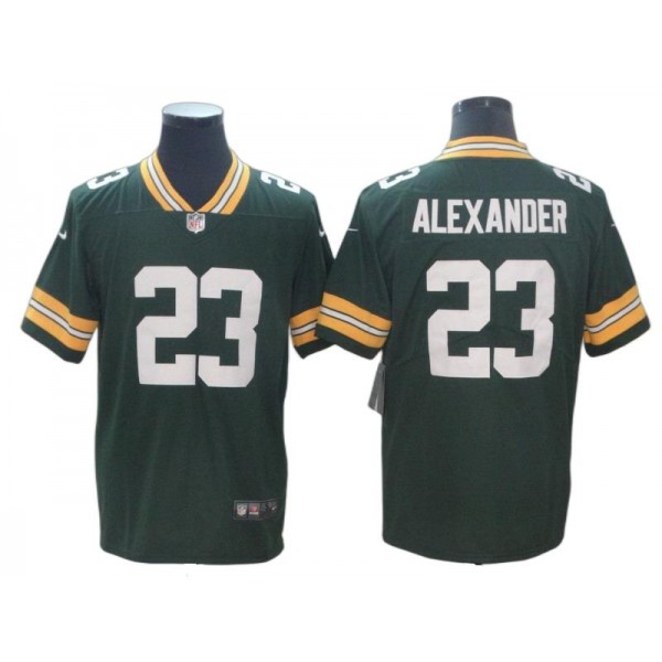 Green Bay Packers #23 Jaire Alexander Green Vapor Limited Jersey