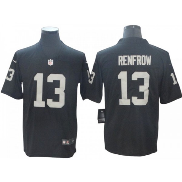 Las Vegas Raiders #13 Hunter Renfrow Black Vapor Limited Jersey