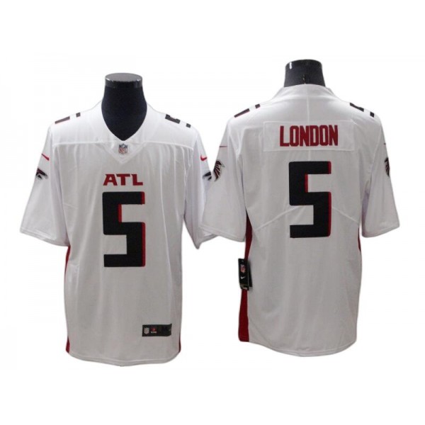 Atlanta Falcons #5 Drake London White Vapor Limited Jersey