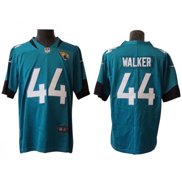 Jacksonville Jaguars #44 Travon Walker Teal Vapor Limited Jersey