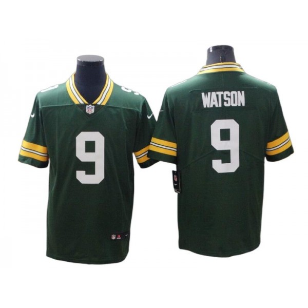 Green Bay Packers #9 Christian Watson Green Vapor Limited Jersey