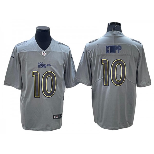 Los Angeles Rams #10 Cooper Kupp Gray Atmosphere Fashion Limited Jersey