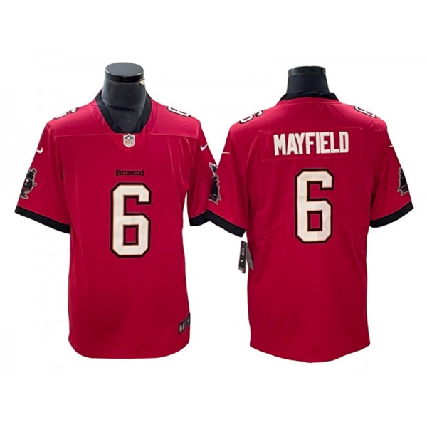 Tampa Bay Buccaneers #6 Baker Mayfield Red Vapor Limited Jersey