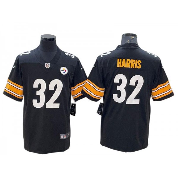 Pittsburgh Steelers #32 Franco Harris Black Vapor Limited Jersey