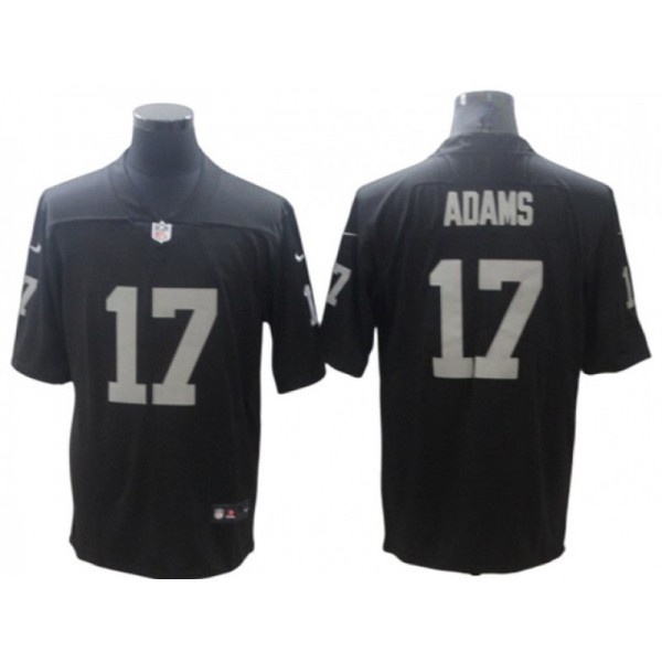 Las Vegas Raiders #17 Davante Adams Black Vapor Limited Jersey