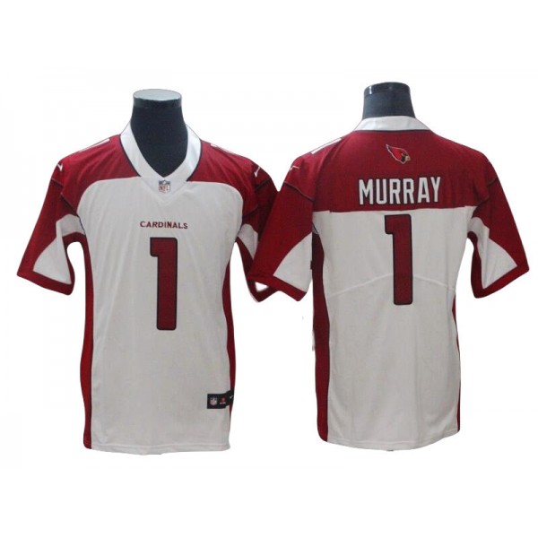 Arizona Cardinals #1 Kyler Murray White Vapor Untouchable Limited Jersey