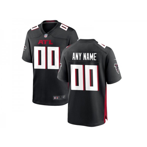 Atlanta Falcons #00 Black Vapor Custom Jersey