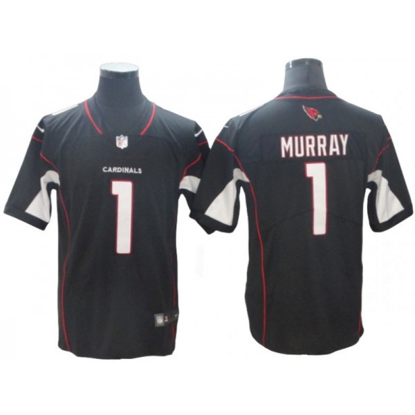 Arizona Cardinals #1 Kyler Murray Black Vapor Untouchable Limited Jersey