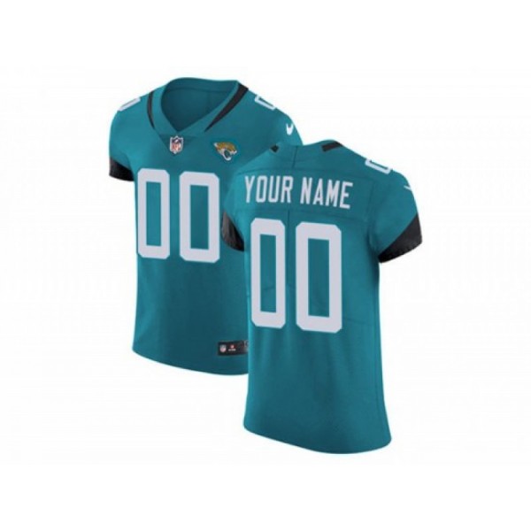 Jacksonville Jaguars #00 Teal Vapor Limited Custom Jersey