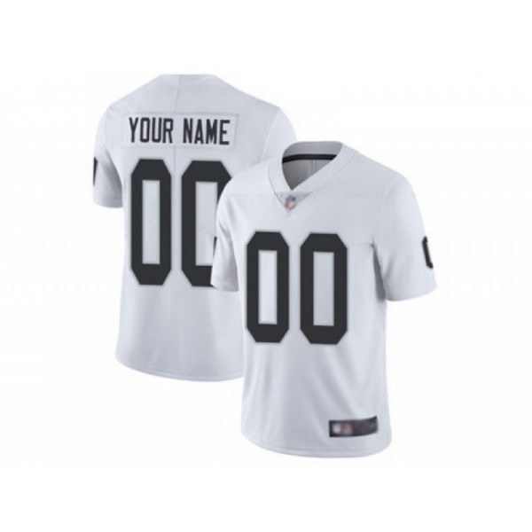 Las Vegas Raiders #00 White Vapor Limited Custom Jersey