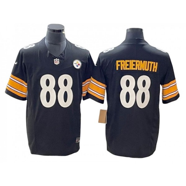 Pittsburgh Steelers #88 Pat Freiermuth Black Vapor F.U.S.E. Limited Jersey