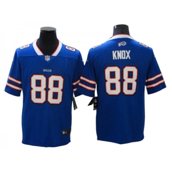 Buffalo Bills #88 Dawson Knox Blue Vapor Limited Jersey