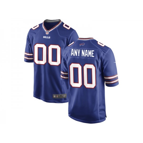 Buffalo Bills #00 Blue Vapor Limited Custom Jersey