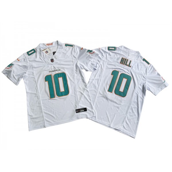 Miami Dolphins #10 Tyreek Hill White Vapor F.U.S.E. Limited Jersey