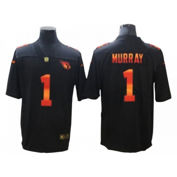 Arizona Cardinals #1 Kyler Murray Black Colorful Fashion Limited Jersey