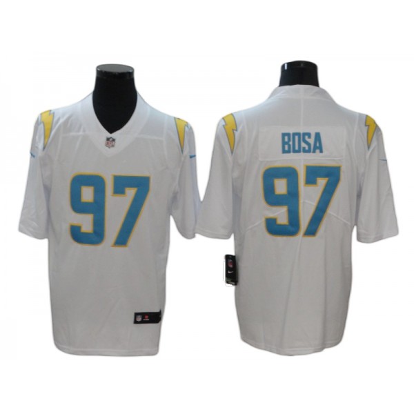 Los Angeles Chargers #97 Joey Bosa White Vapor Limited Jersey