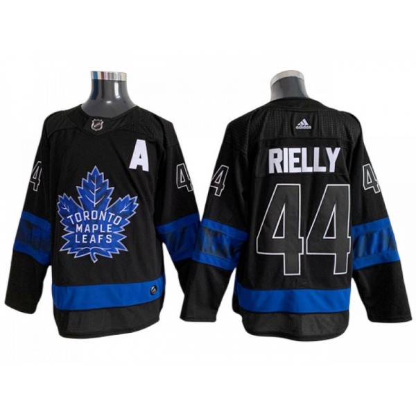 Toronto Maple Leafs #44 Morgan Rielly Black Alternate Reversible Jersey