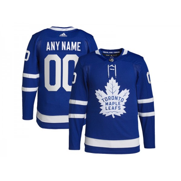 Toronto Maple Leafs #00 Blue Home Custom Jersey