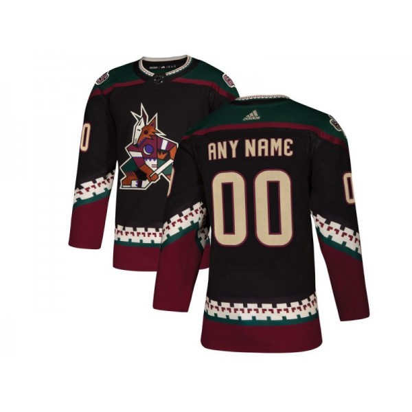 Arizona Coyotes #00 Black Third Custom Jersey