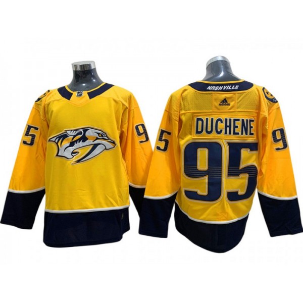 Nashville Predators #95 Matt Duchene Gold Jersey