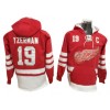 Detroit Red Wings #19 Steve Yzerman Hoodie - Red/White