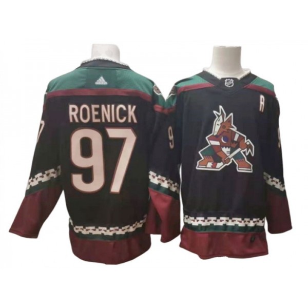 Arizona Coyotes #97 Jeremy Roenick Black Alternate Jersey