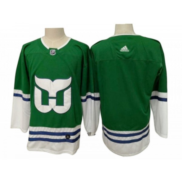 Hartford Whalers Blank Green Hockey Jersey