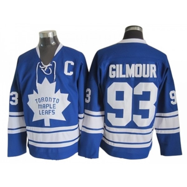 Toronto Maple Leafs #93 Doug Gilmour 1967 CCM Vintage Blue Jersey