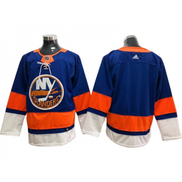 New York Islanders Blank Blue Home Jersey