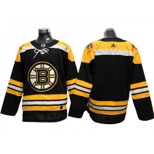 Boston Bruins Blank Black Home Jersey