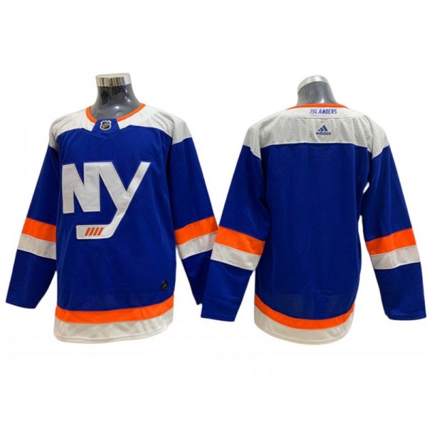 New York Islanders Blank Blue Alternate Jersey