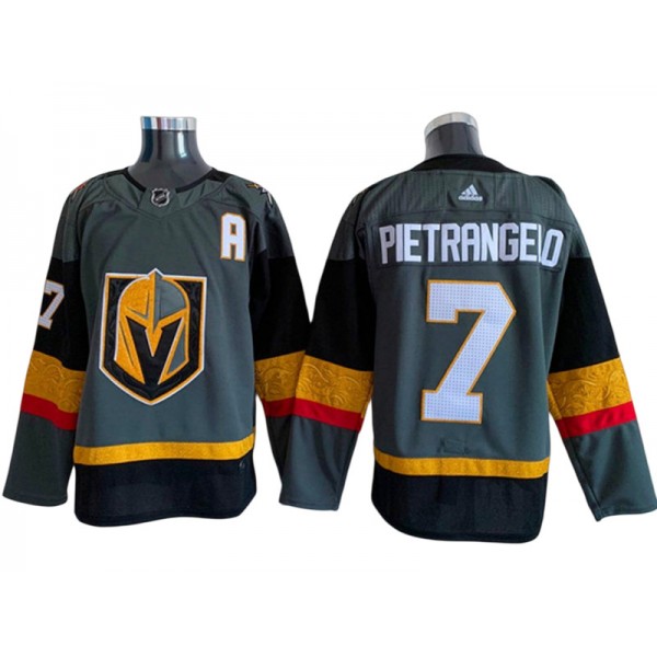 Vegas Golden Knights #7 Alex Pietrangelo Gary Home Jersey